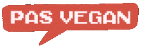 Notvegan Sticker