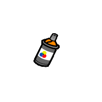 Line Paint Sticker by @gallegoseba