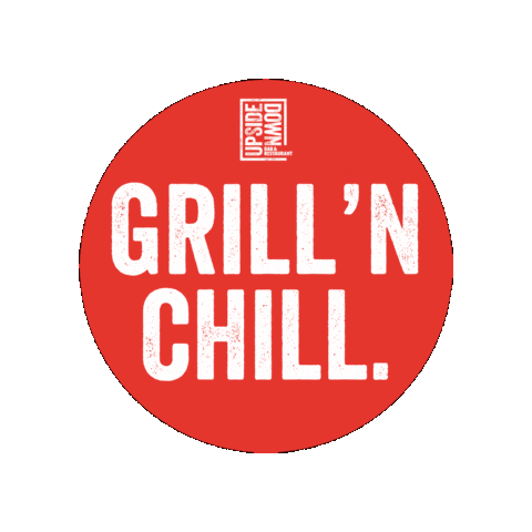 Grill Chill Sticker by Stefan Marquard