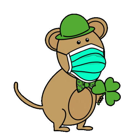 Stay Safe St Patricks Day Sticker