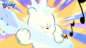 Rock Out Ice Bear GIF by Cartoon Network