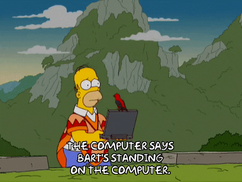 Lisa Simpson Laptop GIF by The Simpsons