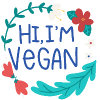 Go Vegan Sticker
