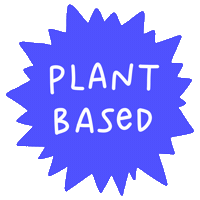 Go Vegan Plant Based Sticker
