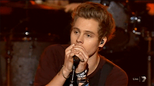 sorry not sorry and some michael clifford GIF