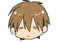 Sad Face Sticker by 株式会社リブレ
