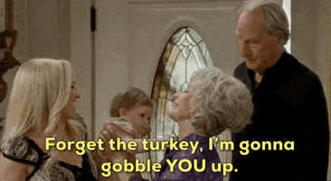 Emily Osment Thanksgiving GIF by CBS