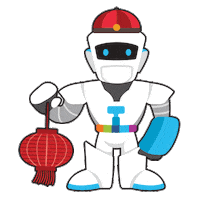 govtechsg cny chinesenewyear lantern govtech Sticker