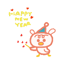 Happy New Year Sticker