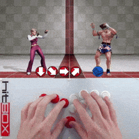 HB - KOFXV - King - Venom Strike - Tiger Knee (P1)