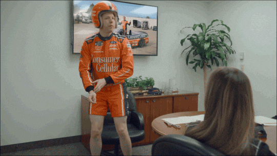 Stripping Brad Keselowski GIF by RFK Racing