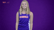 purple aces evansville GIF by Missouri Valley Conference