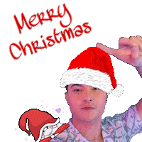 Santa Claus Christmas Sticker