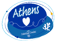 Island Hopping Athens Sticker by Celestyal Cruises