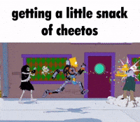 Homer Simpson Running GIF