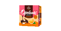 Orange Chocolate Sticker by ZPC Otmuchów