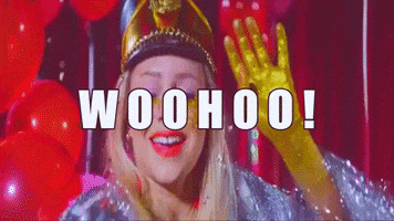 ELSKAMUSIC happy dance party dancing GIF