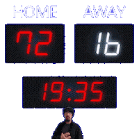 16 Away Sticker