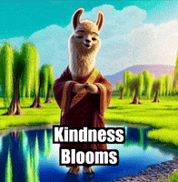 Kindness Compassion GIF by dalaillamazen