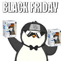 Black Friday Shopping Sticker by Pudgy Penguins
