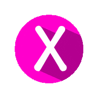 Pink Abc Sticker