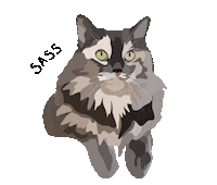 tasssaysmeow cat sass ngwedding sayngido Sticker