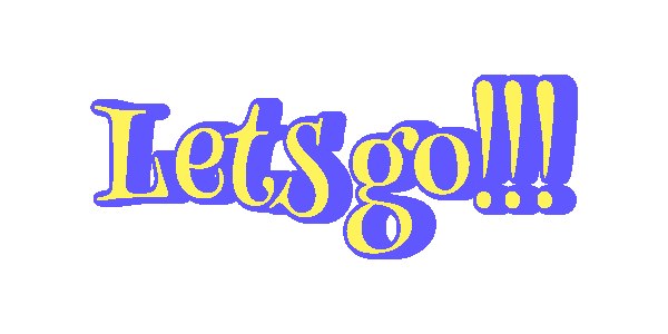 Lets Go Sticker