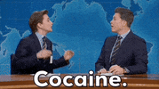 Snl Cocaine GIF by Saturday Night Live