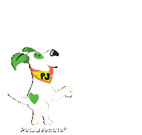 Heckin Bullpucky Pj Petjuvenate Sticker by PetJuvenate - PJ