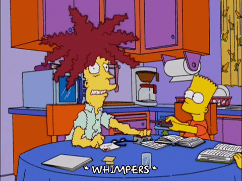 bart simpson shock GIF