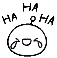 Laugh 哈 Sticker by Dream Hugo