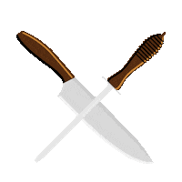 East Nashville Knife Sticker by Eastwood deli co