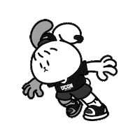 Korea Running Sticker by zunan