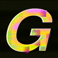Glitch Alphabet GIF by #BASILIO