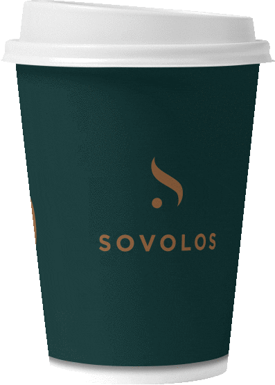 Coffee Cup Sticker by Sovolos