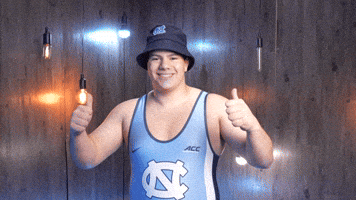 Wrestling Yes GIF by UNC Tar Heels