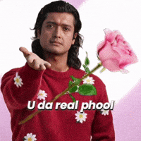Rajesh Hamal Rose GIF