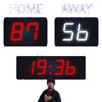 56 Away Sticker