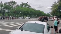 Procession Held After Officer Killed in Violence Outside Pentagon Building, Reports Say