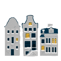 flying merry christmas Sticker by KLM