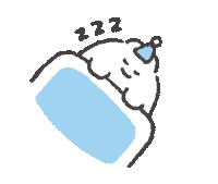 Sleepy Cat Sticker