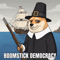 Thanksgiving Turkey GIF by Doge Pound