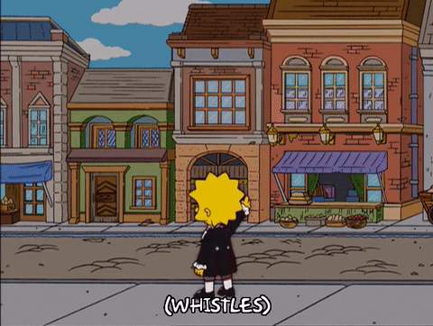 lisa simpson GIF