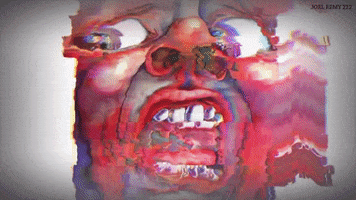 King Crimson Glitch GIF by joelremy222