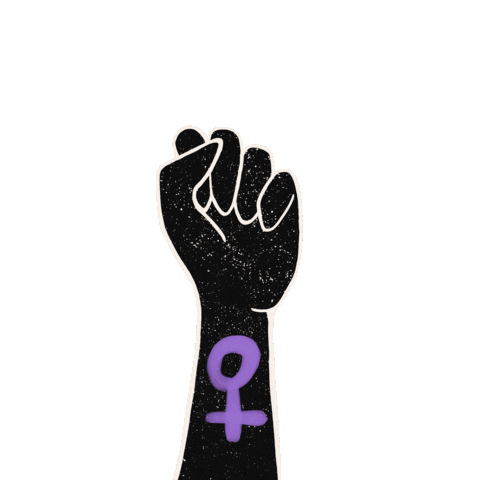 acamisart giphyupload feminism girl power feminismo Sticker