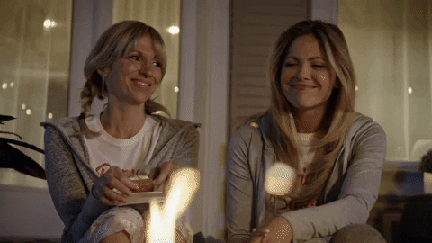 debbie gibson sisters GIF by Hallmark Channel