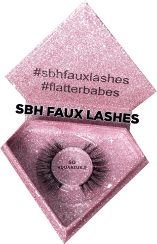 Sbhfauxlashes giphygifmaker giphyattribution lashes sbh GIF