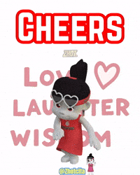 Celebration Cheers GIF by Zhotcita