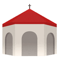 Cebu City Church Sticker by virginiafoodinc