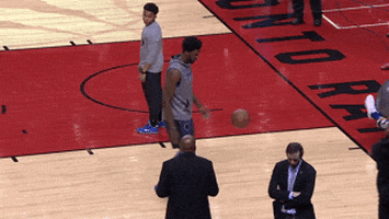 Warming Up Game Time GIF by NBA